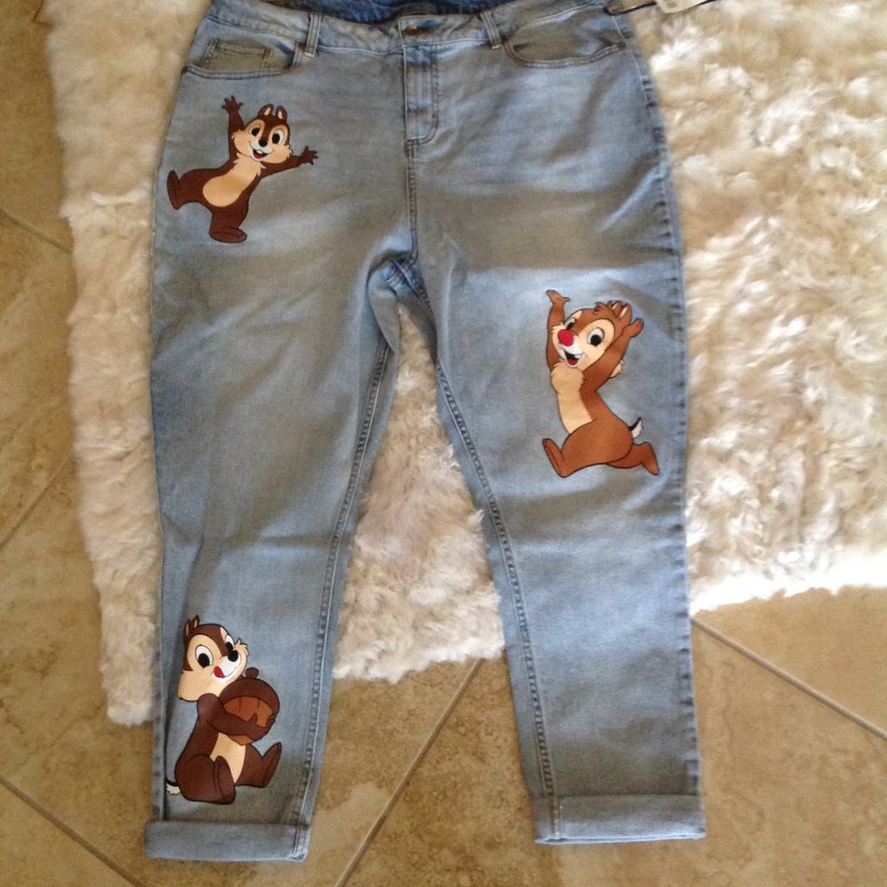 Hot Topic Disney jeans size 16 New